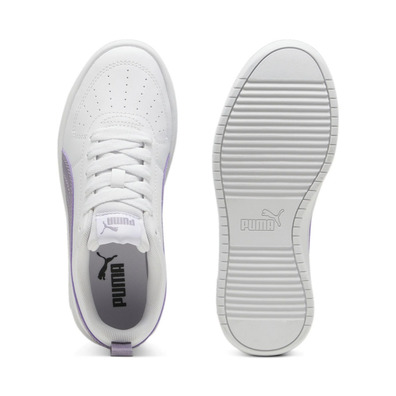 Puma Rickie Jr. "White-Pale Plum"