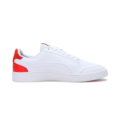 PUMA Shuffle Low "White-Red"