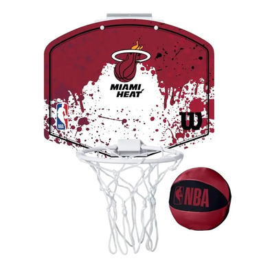 Set Minicanasta Wilson Team Mini Hoop NBA Miami HEAT