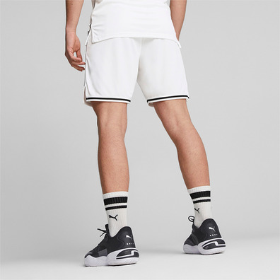 Short Basket Puma Hoops Team "White"