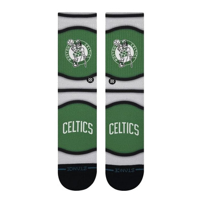 Stance Casual NBA Boston Celtics Mini Ball Hardwood Classic Poly Crew Socks