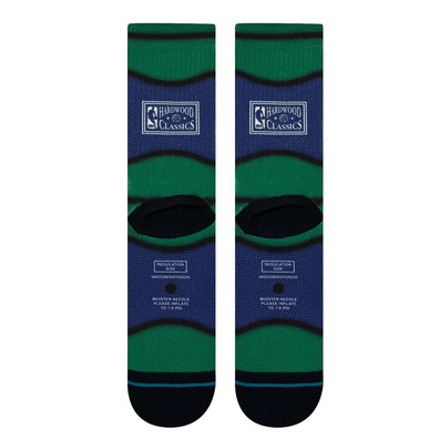 Stance Casual NBA Dallas Mavericks Mini Ball Hardwood Classic Poly Crew Socks