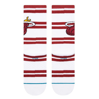 Stance Casual Prep Miami Heat Crew Socks