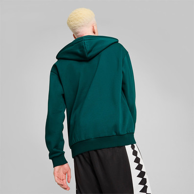 Sudadera Capucha Basket Puma Jaws Core 2.0 "Cold Green"