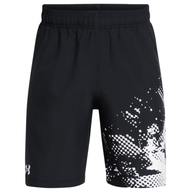 UA Boys' Tech™ Woven Graphic Shorts "Black"