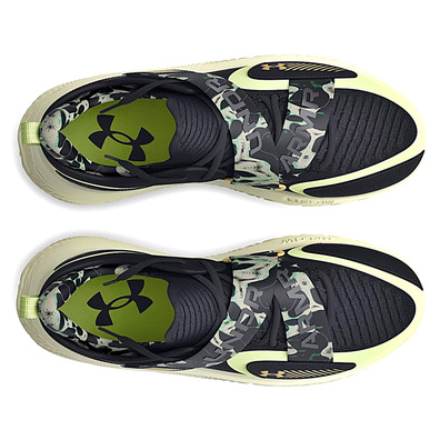 UA Flow Futr X 4 Camo "Black Volt"