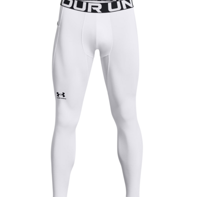 UA Men's ColdGear® Armour Leggings "White"