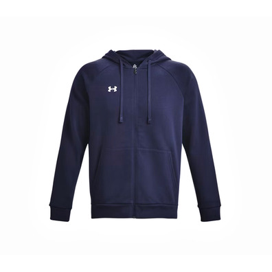 UA Rival Fleece FZ Hoodie "Midnight Navy"