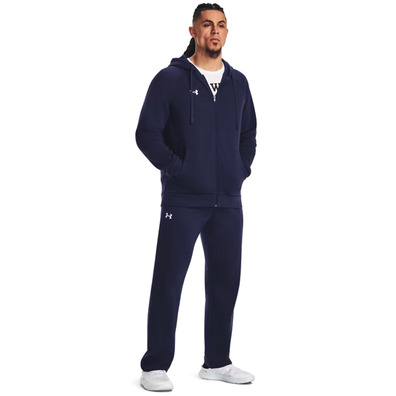 UA Rival Fleece FZ Hoodie "Midnight Navy"