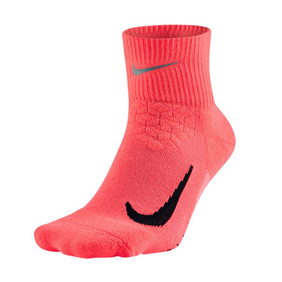 Unisex Nike Elite Cushion Quarter Running Sock (667)