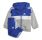 Adidas Kids Tiberio 3-Stripes Colorblock Track Suit "Lucid Blue"