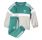 Adidas Originals Trefoil Fleece Crew TrackSuit Infants (Sub Green /White/Medium Grey)