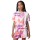 Jordan Girls Triple Team Printed AOP Tee "Arctic Pink"