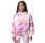 Jordan Girls Triple Team Printed Pullover Hoodie "Arctic Pink"