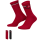 Jordan Kids Diamond High Crew Socks (2 Pairs) "Gym Red-Black"