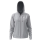 UA Women's Rival Terry Full Zip Hoodie "Mod Gray Light Heather"