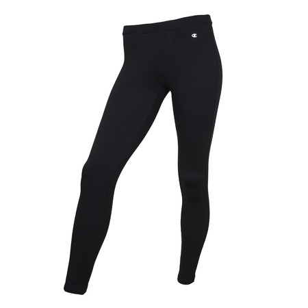 Champion Leggings Heritage Stretch Mujer Logo (negro)