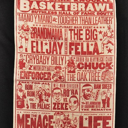 K1X Camiseta Basketbrawl (Negro/Rojo)