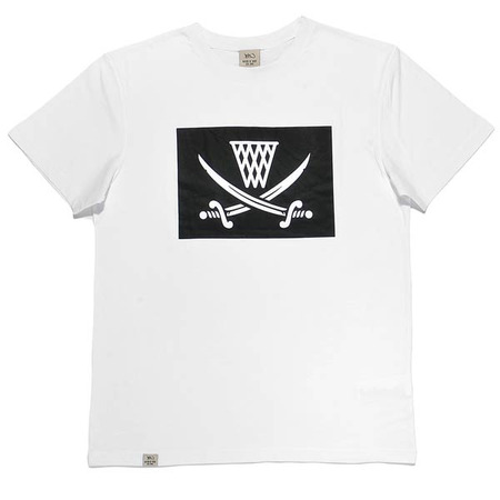 K1X Camiseta Pirate (blanco/negro)