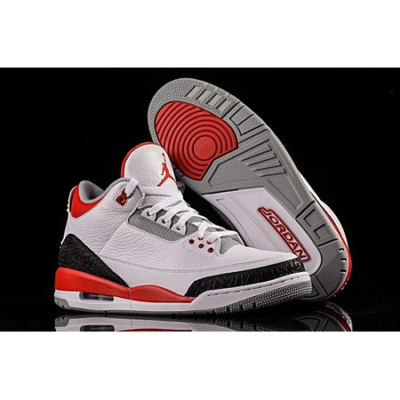 Air Jordan 3 Retro "Fire Red" (120/blanco/rojo/negro)