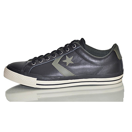 Converse All Star Player EV OX Piel (negro/verde)