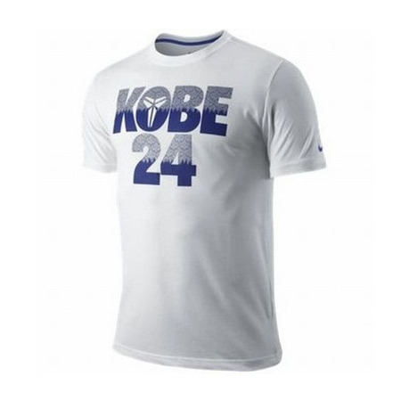 Camiseta Kobe 24 Pattern (100/blanco/azul)