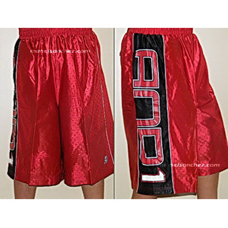 And 1 Short Brizer  (rojo/negro)