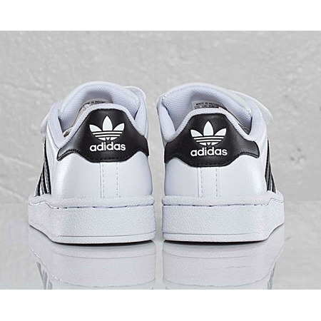 Adidas Superstar 2 CF C (28-35)(blanco/negro)