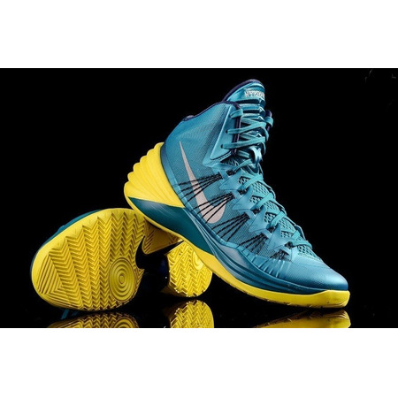 Nike Hyperdunk 2013 "Tropical Teal" (300/turquesa/amarillo)