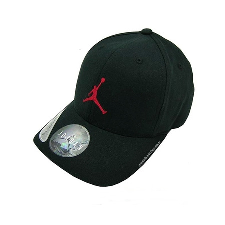 Gorra Jordan Classic Fits Like (012/negra/rojo)