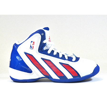 Adidas Daily Double 3 NBA Kids (blanco/azul/rojo)(35-40)