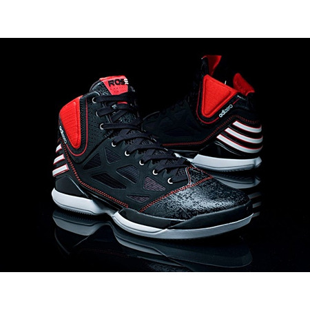 Adidas AdiZero Rose 2.5 (negro/blanco/rojo)