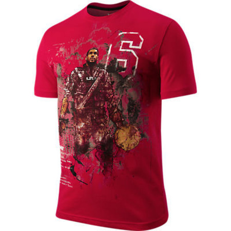 LeBron Camiseta Special Ops (611/rojo/negro)