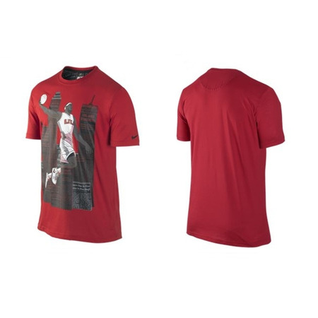 Camiseta Dri-FIT Lebron Darko (rojo/negro)