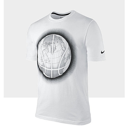 Camiseta Nike Glow Ball World (100/blanco)