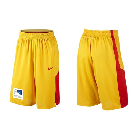 Nike Short Réplica España Basket (704amarillo/rojo)