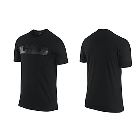 Camiseta Nike LeBron Logo Fibra de Carbon (010/negro)