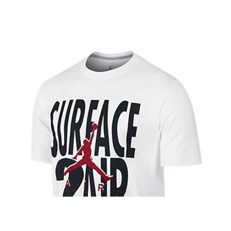 Jordan Camiseta Air From Surface 2 (102/blanco/negro/rojo)