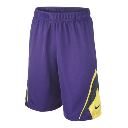 Kobe Short Knit Perforated Niño (547/purple/negro/amarillo)