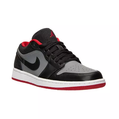 Air Jordan 1 Low "Night Red" (020/negro/rojo/cool grey)