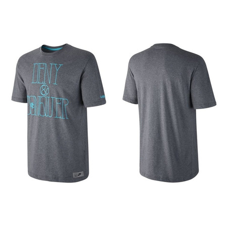 LeBron Deny & Conquer Camiseta (091/gris/azul)