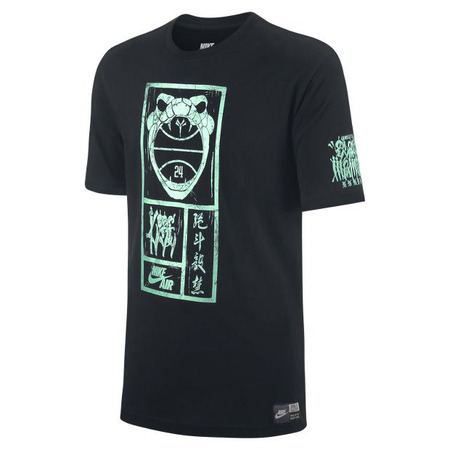 Camiseta Kobe Reflective (012/negro/verde)