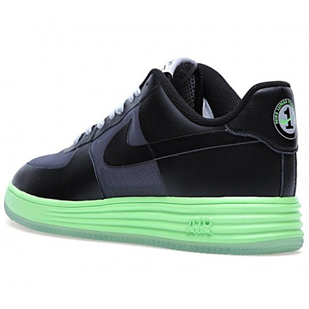 Nike Lunar Force 1 Fuse Leather (002/negro/lima/gris)