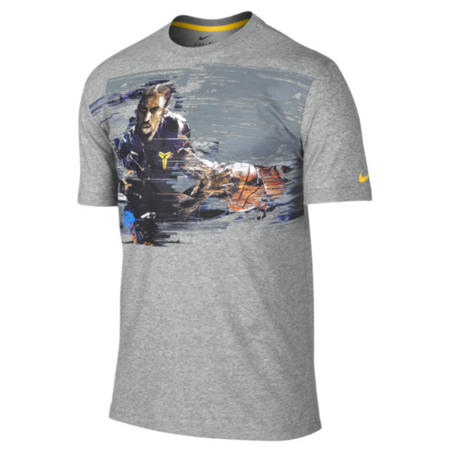 Kobe Speed Imagery Camiseta (063/gris/amarillo)