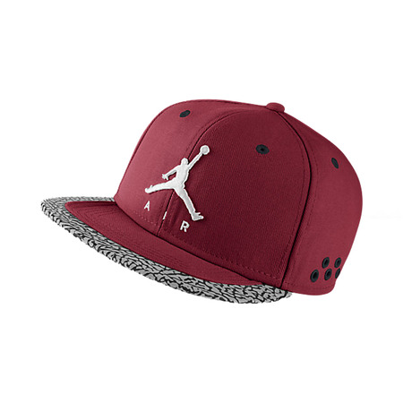 Jordan Gorra Jumpman Air (689/rojo/blanco)