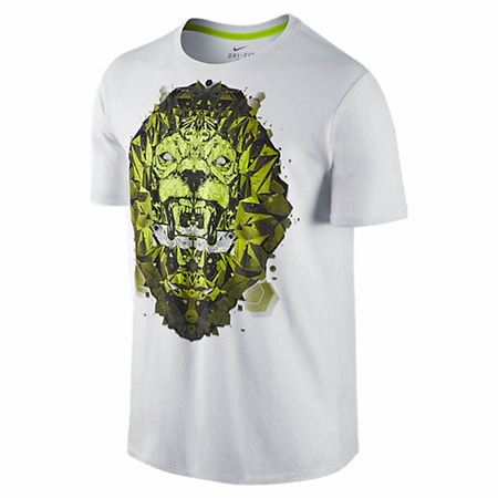 Camiseta Lebron Lion (100/blanco/verde)