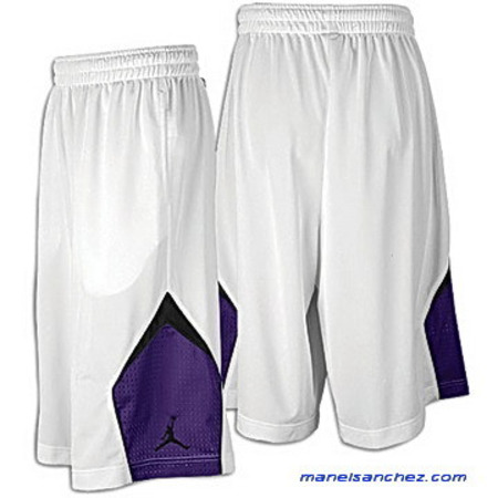 Short Jordan Arrowhead  (102/blanco/púrpura)