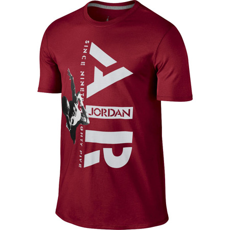 Jordan Camiseta Air Jordan "Since 1985" (687/rojo/blanco)