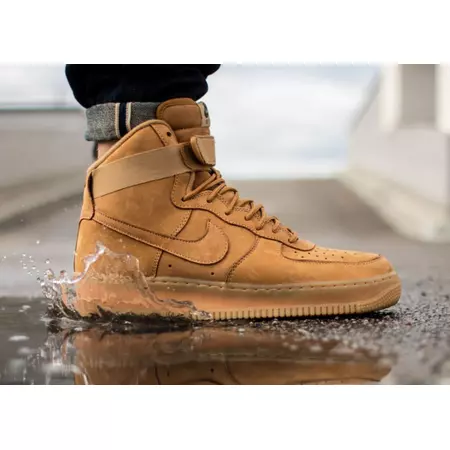 Air Force 1 High ´07 LV8 "Wheat" (200/flax/flax/outdoor green)