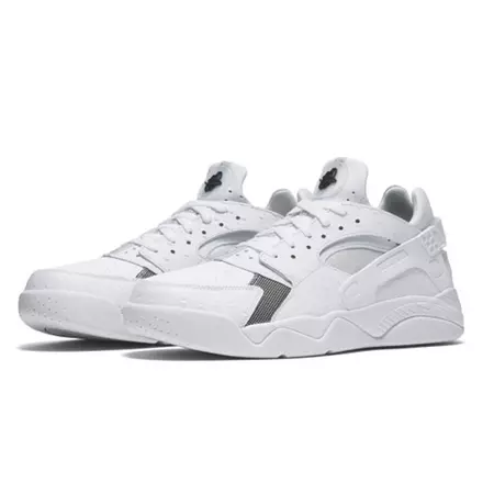 Nike Air Flight Huarache Low "White Ostrich" (100/white/black)